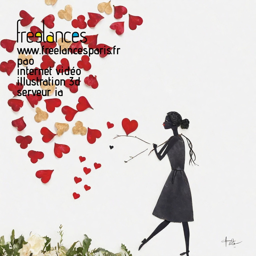 Pao mise en page internet vidéo illustration 3d serveur IA générative AI freelance paris studio de création magazines yrp5kx10